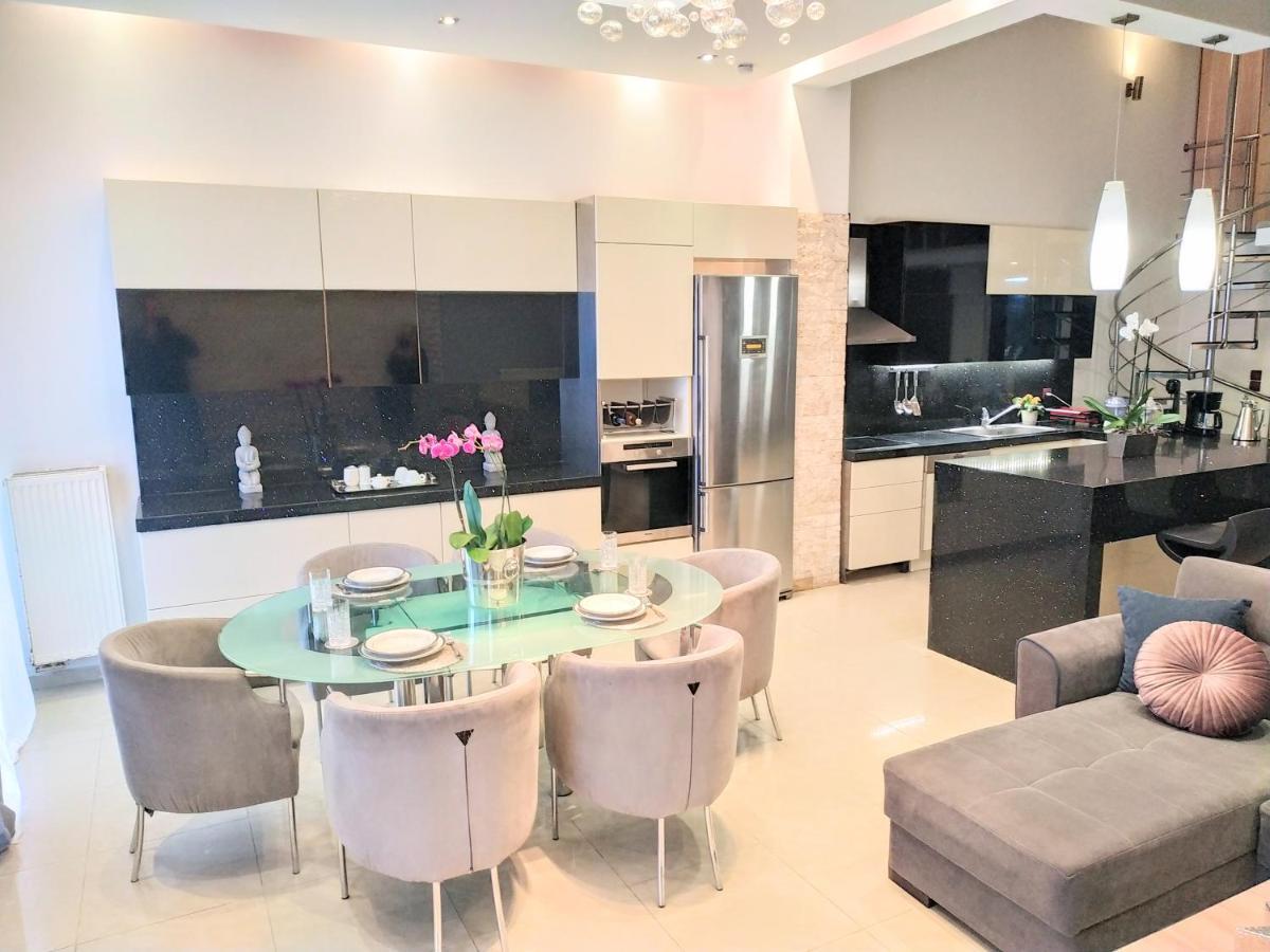 Luxury Apartment With Sea View Near Kallithea Koskinou  Bagian luar foto